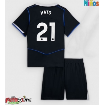 Camiseta Chelsea Jorrel Hato #21 Tercera Equipación para niños 2025-26 manga corta (+ pantalones cortos)